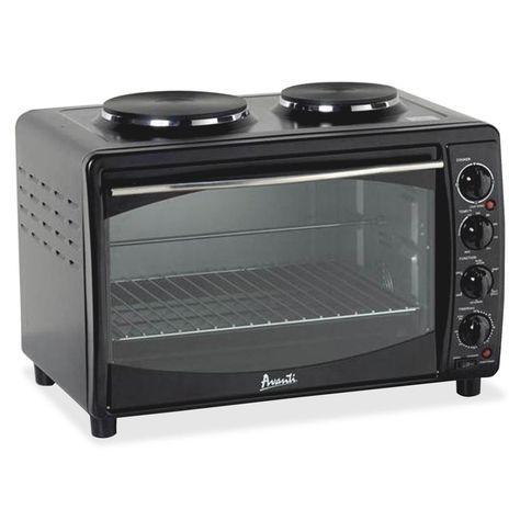 Avanti Products Mini Kitchen Electric Free-Standing Range Oven And Stove, Micro Oven, Tiny House Appliances, Microwave Toaster, Tiny House Kitchen, Compact Living, Electric Oven, Tiny Spaces, Small Places