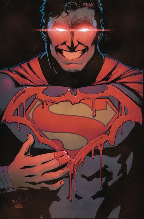 Batman Superman #3 (Cover A David Marquez) Evil Superman, David Marquez, Superman Artwork, John Romita Jr, Superman Art, Batman Superman, Dc Comics Artwork, Batman Vs Superman, Batman Vs