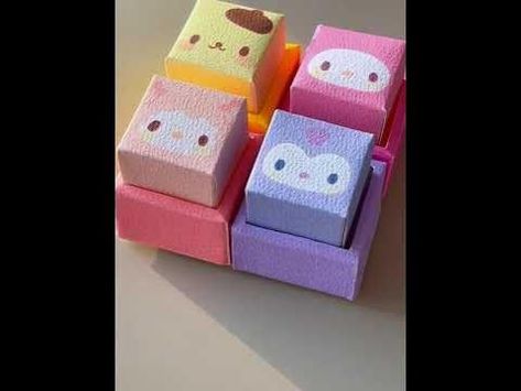 Paper Craft Greeting Cards, Paper Craft Videos, Hello Kitty Crafts, Papercraft Printable, Paper Craft Ideas, Kawaii Diy, Hello Kitty Coloring, Cool Paper Crafts, Easy Paper Crafts Diy