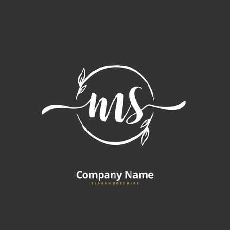 Ms Logo, Ms Design, Signature Logo Design, Handwritten Logo, Wedding Luxury, Luxury Logo, Company Names, Signature Logo, Luxury Wedding