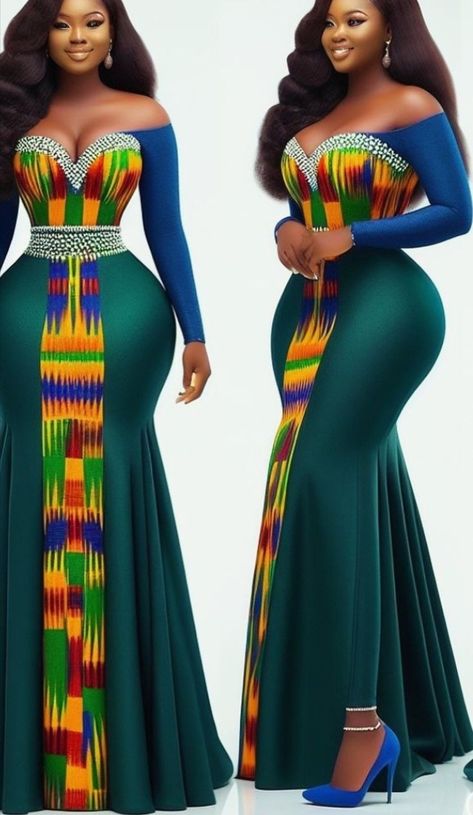 Image by Folah Signature Folah Signature, A Line Skirt Outfits, Classy Short Dresses, Fashion Show Dresses, Surprise Birthday Party, Long African Dresses, African Prom Dresses, Chic Dress Classy, Best African Dresses