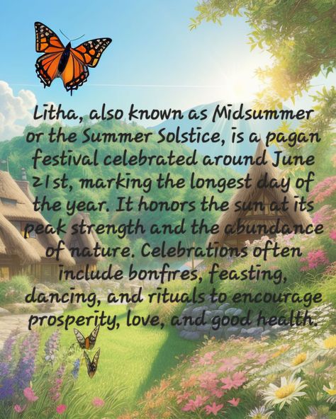 3 weeks till Litha celebrations!🎉 The longest day of the year! Can't wait to soak up all the sunshine!🌞  #summersolstice #sabbath #wheeloftheyear #summer #litha #lithablessings #litharitual #litha2024 #witchesofinstagram #pagansofinstagram #witchyvibes #witchy #magical #longestday #wiccanlife #sabbat #sabbaths #sabbats #midsummer #etsyseller #paganetsy #solstice Happy Litha Summer Solstice, What Is Litha, Lithia Summer Solstice, Summer Solstice 2024, Litha 2024, Happy Litha, Witch Sabbats, Celebrating Litha, Celtic Holidays