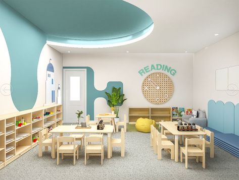 K12 International School Kindergarten Design—Project Kindergarten Furniture Design, Preschool Interior Design Classroom, Kindergarden Decoration Room, Kindergarten Interior Design Classroom, School Interior Design Classroom, Preschool Interior Design, Classroom Interior Design, Kindergarten Interior Design, Daycare Interior Design