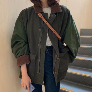 Hip Hop Jacket, Khaki Jacket, Casual Outerwear, Vintage Patchwork, Cargo Jacket, Streetwear Casual, Oversized Jacket, 가을 패션, Fall Jackets