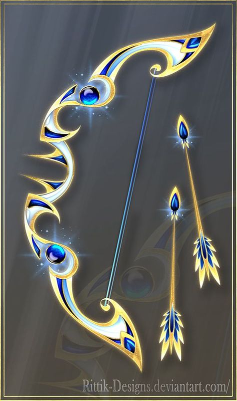 Elemental Magic, 3d Cnc, Fantasy Props, Bow Arrows, My Gallery, Magic Art, Fantasy Jewelry, Anime Outfits, Art Tutorials