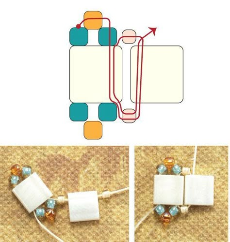 Stitch Bracelet Pattern, Seed Bead Patterns Free, Stitch Bracelet, Twin Beads, Motifs Perler, Beaded Bracelets Tutorial, Ladder Stitch, Bead Weaving Patterns, Seed Bead Tutorial