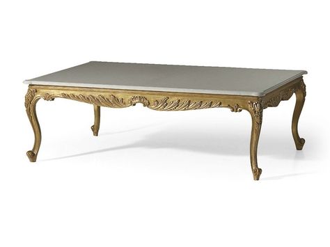 Rectangular marble coffee table MG 3155 by OAK Industria Arredamenti Centre Table Living Room, Materials Board Interior Design, Luxury Sofa Living Room, Coffee Table Runner, Center Table Living Room, Classic Coffee Table, Victorian Table, Affordable Sofa, Classical Furniture