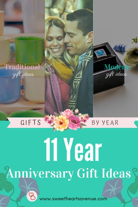 A Quick Guide to 11 Year Anniversary Gift Ideas for Traditional and Modern Symbol Year Anniversary Gift Ideas, Anniversary Gifts By Year, 11 Year Anniversary Gift, Anniversary Gift Ideas For Him, 11 Year Anniversary, 6 Year Anniversary, Anniversary Gift Ideas, Gift Guide For Him, 6th Anniversary