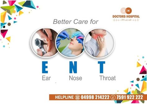 Visit out ENT unit for comprehensive ent care Ent Clinic, Ent Specialist, Ear Nose Throat, Ent Doctor, Clinic Design, Greater Noida, Heel Pain, Medicine, The Unit