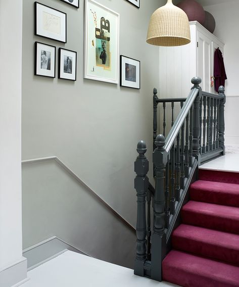 You never get a second chance at a first impression, so get it right and create a stairway from heaven with these brilliant staircase ideas Landing Stairs, Hall Stairs And Landing, Landing Ideas, Carpet Staircase, Hallway Staircase, Hall And Stairs, Hallway Landing, Victorian Hallway, Stairway Decorating