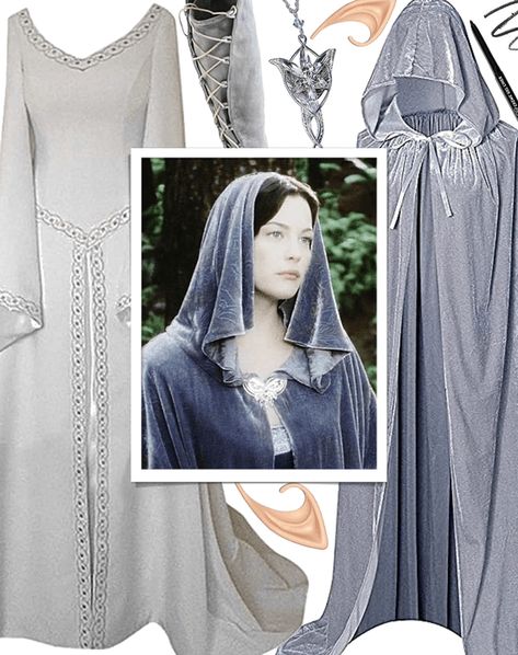 Arwen Cosplay, Galadriel Costume, Aragorn Costume, Arwen Costume, Arwen Dress, Elvish Dress, Lotr Costume, Elven Dress, Elf Cosplay