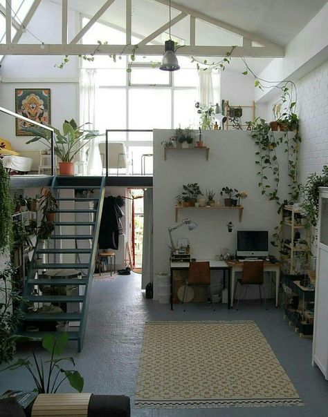 oh my god it's the temple Studio Apartment Design, Interior Design Minimalist, Room With Plants, Style At Home, Dream Rooms, Apartment Design, My New Room, House Inspo, Home Fashion