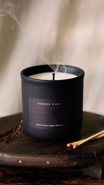 Stoffer Home on Instagram: "Stoffer Home’s first-ever exclusive candle is back in stock! • We are full of gratitude for the support we received from our initial launch, and couldn’t be more thrilled to announce that the much-loved Bradbury Oud candle is available once again. With a scent profile that will enwrap you in smoked oud, tobacco flower, and vanilla musk, you won’t want to miss the second release of this hand-poured candle." Oud Candle, Stoffer Home, Creative Advertising Photography, Vanilla Musk, Hand Poured Candle, Creative Advertising, Advertising Photography, Back In Stock, To Miss