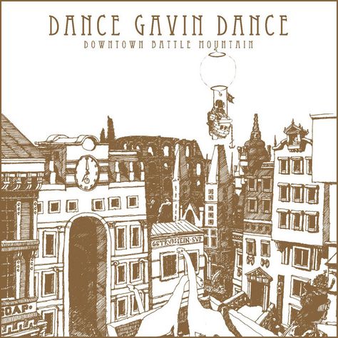 Downtown Battle Mountain, Dance Album Cover, Post Hardcore Bands, Lost Poster, Dance Gavin Dance, Mountain Artwork, Mountain Pictures, Album Cover Poster, Music Album Covers