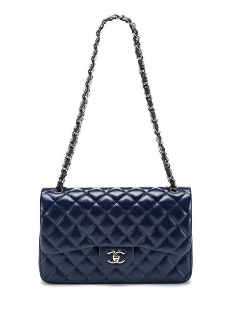 Silver Strappy Heels, Navy Chanel, Navy Girl, Chanel Jumbo, Luxury Bags Collection, Fancy Bags, Chanel Vintage, Pretty Bags, Mode Inspo