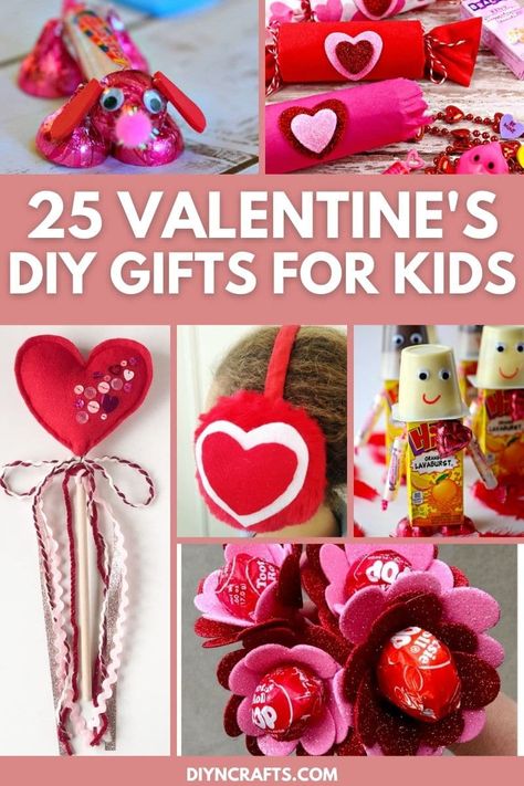 Gifts For Toddlers To Make, Diy Valentine's Gifts For Kids, Toddler Valentine Gifts, Cheap Valentines Day Gifts, Trellis Diy, Simple Valentines Gifts, Homemade Valentines Gift, Valentines Diy Kids, Gifts For Toddlers