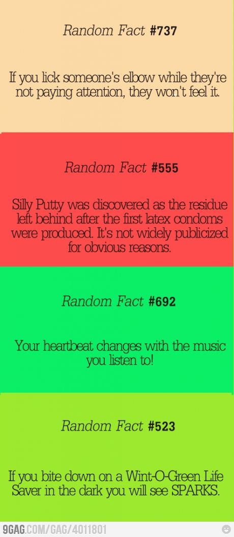 Last year some people in my class licked a bunch of peoples elbows ... It was gross and it's true you can't feel it 365 Jar, Useless Knowledge, Silly Putty, Crazy Facts, Fast Facts, Random Facts, Amazing Facts, True Facts, The More You Know