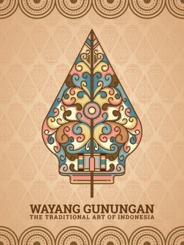 Wayang Gunungan Art, Multi Cultural Art, Peacock Logo, Indonesian Art, Abstract Wallpaper Design, Motif Batik, Art Graphic Design, Art Et Illustration, Anime Drawings Tutorials