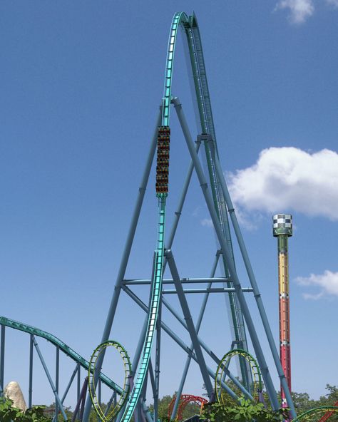 Leviathan @ Wonderland - scariest ride I've ever been on -MQ Scary Roller Coasters, Canada's Wonderland, Canadas Wonderland, Theme Parks Rides, Win Tickets, Amusement Park Rides, Carnival Rides, Visit Canada, Parc D'attraction