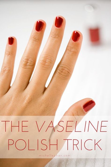 Disclosure: This post may contain affiliate links. This means, we may receive a small commission if you choose to purchase something from a link we post. Don’t worry, it won’t cost you anything. This small percentage just helps us keep the power on and the Diet Coke stocked. We appreciate your support! 13 Uses for … Vaseline Uses, Vaseline Beauty Tips, Michelle Phan, Healthy Advice, Nails Polish, Health And Beauty Tips, Perfect Nails, Vaseline, Diy Beauty