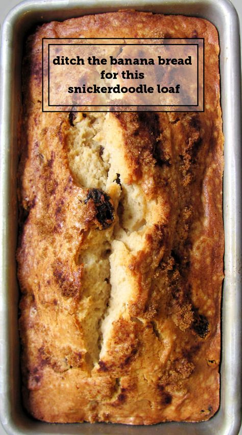 Fall Dessert Loafs, Desert Loaf Recipe, Snickerdoodle Loaf Bread, Family Weekday Dinner Ideas, Loaf Ideas Baking, Spice Loaf Bread, Spice Loaf Recipes, Dessert Recipes Bread, Sweet Breakfast Bread Recipes