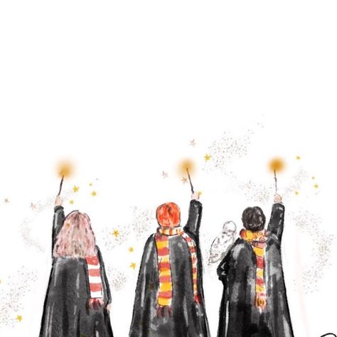 Lucy Claire Dunbar on Instagram: "Wands up… ✨⚡️ No words, just so much love xx" Harry Potter Family Quotes, Harry Potter Pictures Art, Harry Potter Thank You, Harry Potter Illustration Art, Harry Potter With Wand, Hummingbird Tattoo Watercolor, Goddess Knotless Braids, Harry Potter Drawing, Knotless Braids Styles