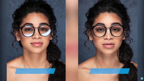 How To Avoid Glare on Glasses in Portrait Photography | Fstoppers Headshot Photography Lighting, Photography Degree, People With Glasses, Photography Lighting Setup, Photo Retouching Services, Portrait Lighting, Strobe Light, Self Portrait Poses, Corporate Headshots