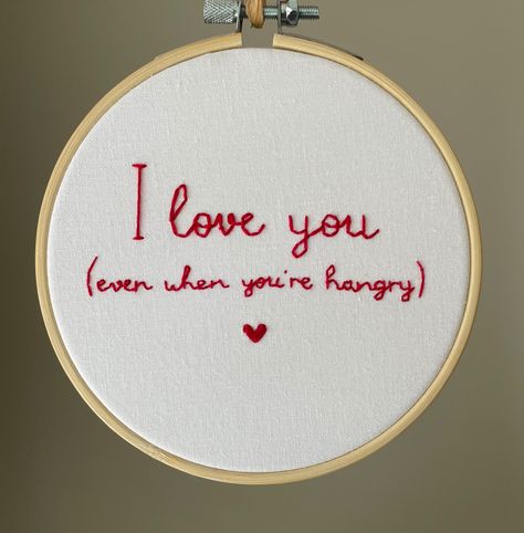 Embroidery Patterns For Boyfriend, Cute Embroidery For Boyfriend, Embroidery For Boyfriend, Embroidery Sweater Diy, Valentines Day Embroidery, Valentines Embroidery, Valentines Handmade, Couples Note, Valentines Embroidery Designs