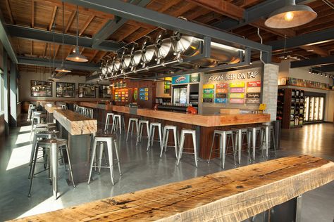 Brewery Tasting Room & Beer Shop Commercial Tenant Improvement, Victoria BC — EDDA CREATIVE Small Brewery Design, Tap Room Brewery Design, Beer Bar Ideas, Taproom Design, Taproom Ideas, Brewery Interior, Brewery Decor, Small Brewery, Bar Restaurant Interior