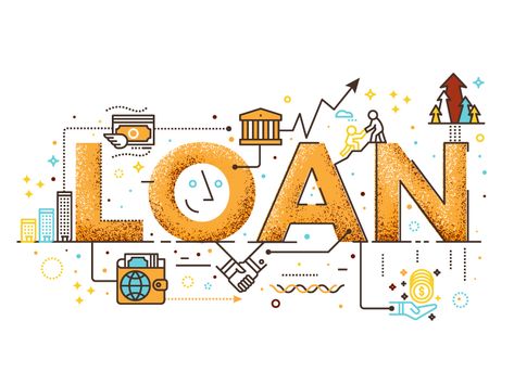 Loan icon illustration by Becris #Design Popular #Dribbble #shots Personal Loans Online, English Project, Icici Bank, Loan Company, Instant Loans, Bank Loan, Good Credit Score, Business Colors, Small Business Loans