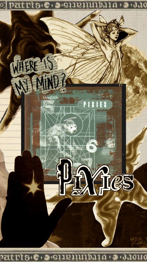 The Pixies Band, The Pixies Poster, Pixies Band Poster, Pixies Band Wallpaper, Pixies Wallpaper, Pixies Band Aesthetic, Pixies Poster, The Pixies, Pixies Band