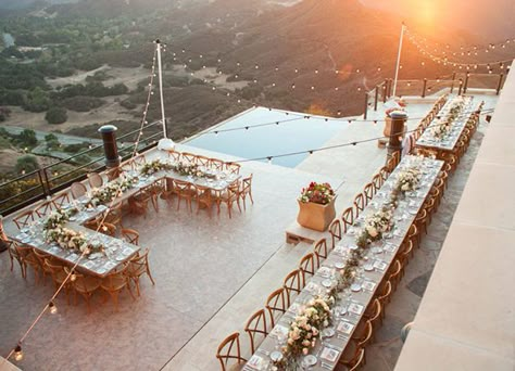 Fabulous view #TKG #Event #Terrace #Rooftop #Outdoor #Summer Wedding Reception Seating Arrangement, Wedding Table Layouts, Seating Arrangement Wedding, Event Planning Guide, Wedding Top Table, Wedding Ceremony Seating, Bridal Party Tables, Wedding Reception Seating, Long Tables