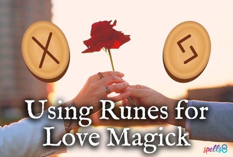 Draw a Rune: Online Rune Divination! – Spells8 Runes For Love Spell, Runes For Love, Rune Divination, Spiritual Cleansing Bath, Love Rune, Protection Rune, Anglo Saxon Runes, Runes Meaning, Divination Runes