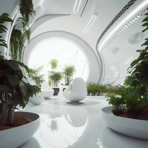 FUTURISTIC INTERIOR COLLECTION - Etsy Retrofuture Interior, Futuristic Architecture Interior, Futuristic Lounge, Closet Interior Design, Science Core, Scifi Room, Futurism Architecture, Futuristic Room, Neo Futurism