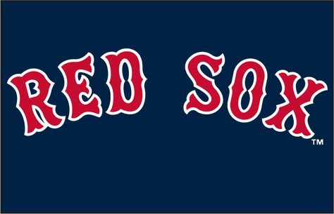 Boston Red Sox Wordmark Logo (1960) - Red Sox arched in red on blue Boston Logo, Boston Red Sox Logo, Baseball Teams Logo, Red Sox Nation, Red Sox Logo, Red Socks Fan, Wordmark Logo, Red Sox Baseball, Mlb Logos