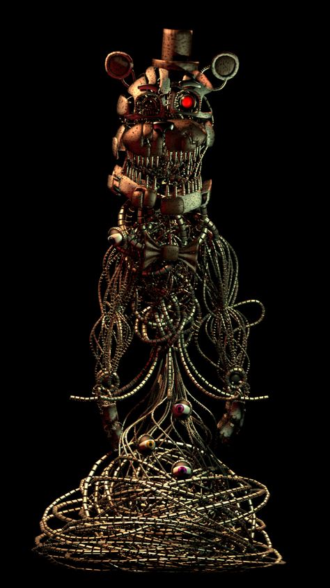 Molted Freddy FNAF 6 Molten Freddy Fnaf, Molten Freddy Fanart, Molten Freddy, Fnaf 2, Funtime Freddy, Toy Bonnie, Fnaf Foxy, Fnaf Sl, Fnaf Sister Location