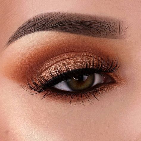 Vanessa on Instagram: “Hey Dolls💕 I created this look months ago... I know it looks a bit similar to the last one, but it fits the color scheme I've got going on…” Burnt Orange Eyeshadow, Orange Eyeshadow Looks, Copper Eye Makeup, Brown Makeup Looks, Copper Eyeshadow, Orange Eye Makeup, Wedding Eyes, Orange Eyeshadow, Wedding Eye Makeup