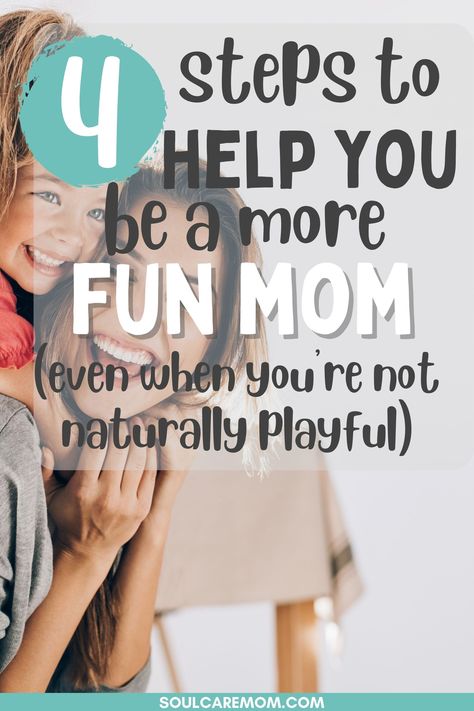 Do you struggle to be playful and wish you could have more fun as a mom? Discover how to be a fun mom with these simple tips! Learn more at soulcaremom.com Mom Motivation, Fun Mom, Motherhood Inspiration, Homeschool Kids, Happy Mom, Leadership Quotes, Know Who You Are, Mindful Living, Health Professionals