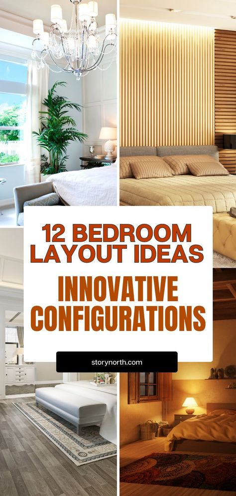 Discover twelve distinct bedroom setups to elevate the aesthetic and functionality of your living space. #HomeRedesign #InteriorDesign #BedroomInspo Bedroom Setup Ideas Layout, Bedroom Setup Ideas, Bedroom Layout Ideas, Home Redesign, Bedroom Layout, Bedroom Setup, Setup Ideas, Bedroom Layouts, Elevate Your Home