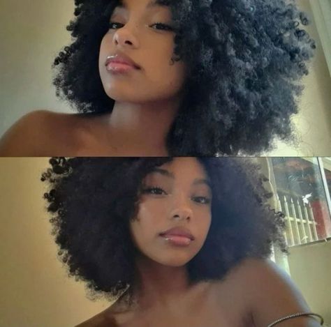 Orange Blossom Aesthetic, Hair Black Women Natural, Natural Hair Black Women, Blossom Aesthetic, Women Natural Hairstyles, Black Women Natural Hairstyles, Natural Hairstyles For Black Women, Cabello Afro Natural, Hair Black Women