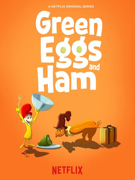 Green Eggs and Ham is an animated series that premiered on Netflix on November 8, 2019. Green Eggs and Ham is an American animated television series from Warner Bros. Animation, A Very Good Production, A Stern Talking To, Random House Children's Entertainment and Gulfstream Television and distributed by Warner Bros. Television. It premiered for 13 half-hour episodes on November 8, 2019 on Netflix and was based on the 1960 Dr. Seuss book, Green Eggs and Ham. Jared Stern, Ellen ... Ilana Glazer, Adam Devine, Plot Outline, Message For Husband, Green Eggs And Ham, Holiday Quotes, Character Quotes, Movie Posters Minimalist, Green Eggs