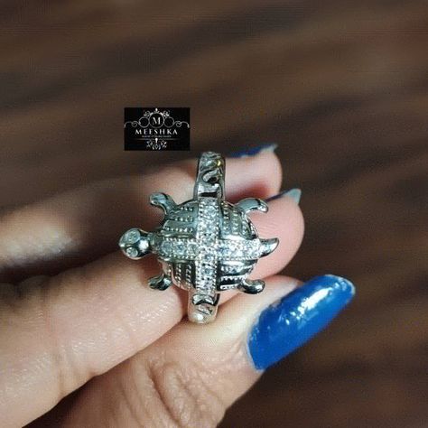 Order us on 9999483334 https://chat.whatsapp.com /LPWb4xtJbfiEWTjFSFy8O4 #silver #meeshka #hub_of_silver #chandi #tortoise_rings #92.5silver #sterling_silver #wedding #festive #positive_vibes #meeshka_hub_of_silver #best_price #silver92.5 #online_shopping #best_jewellery #silver_tortoise_ring #purest_silver #wedding #yashornaments Tortoise Ring, Jewellery Silver, Silver Wedding, Positive Vibes, Tortoise, Online Shopping, Festival, Sterling Silver, Ring