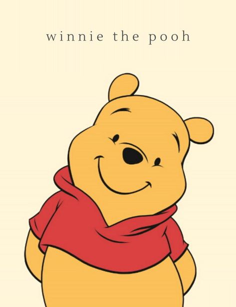 Disney Wall Murals, Winnie Poo, Winnie The Pooh Cartoon, Iphone Wallpaper Iphone, Cute Winnie The Pooh, Procreate Ipad Art, Bear Drawing, Disney Art Drawings, Disney Wall