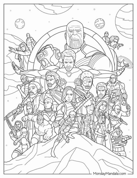 30 Marvel Avengers Coloring Pages (Free PDF Printables) Colouring Pages Marvel, Marvel Avengers Coloring Pages, Marvel Colouring In Pages, Marvel Coloring Pages Free Printable, Avengers Coloring Pages Free Printable, Marvel Printables, Superhero Coloring Pages Free Printable, Coloring Pages Marvel, Marvel Coloring Pages