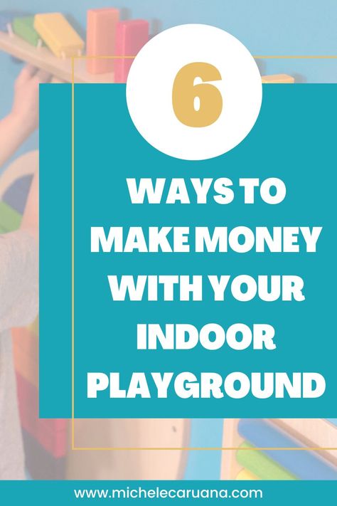 6 Ways to Make Money With Your Indoor Playground | Michele Caruana, Play Cafe Academy | One of the most common questions I get from my students inside Play Cafe Academy and from prospective owners inside my inbox is: how do we make money? And my answer, for my business, is simple. We focus on parties. But what other aspects generate profit? Click to read and learn the 6 main avenues for revenue in the indoor playground business! Simple Indoor Playground, Opening A Play Cafe, How To Start An Indoor Playground Business, Indoor Playground Business Ideas, Indoor Playground Business Plan, Soft Play Business Ideas, Indoor Play Business, Indoor Play Area Design, Kids Indoor Playground Business