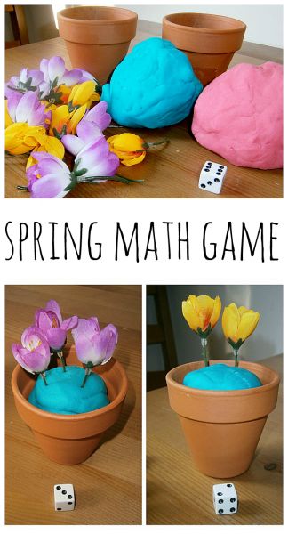 Flower Math, Spring Lessons, Preschool Garden, Spring Math, Math Games For Kids, Spring Preschool, Math Game, Early Math, Spring Theme