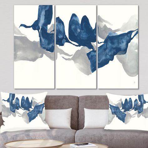 Grey Canvas Art, 3 Piece Painting, Grey Painting, Modern Canvas Art, Canvas Wall Art Set, Beautiful Wall Art, Modern Prints, Abstract Wall Art, Art Sur Toile