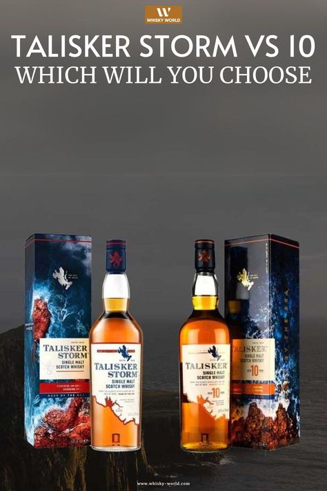 Here are a Talisker Storm vs 10 Whisky Tasting, Single Malt Whisky, Malt Whisky, Single Malt, Scotch Whisky, Scotch, You Choose, 10 Things