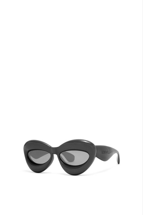 Loewe Inflated Sunglasses, Inflated Sunglasses, Cateye Sunglasses, Cat Eye Sunglasses, Cat Eye, Sunglasses, Black