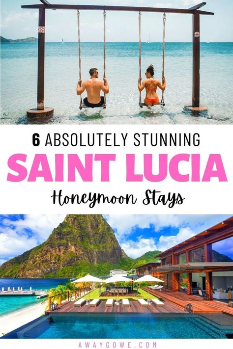 Saint Lucia Honeymoon, St Lucia Honeymoon, St Lucia Vacation, Best Honeymoon Resorts, St Lucia Resorts, Honeymoon Packing, Caribbean Honeymoon, Jade Mountain, Perfect Honeymoon